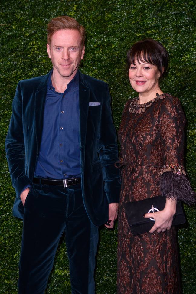 海伦·麦克罗里（Helen McCrory）和她的丈夫达米安·刘易斯（Damian Lewis）。信用：PA