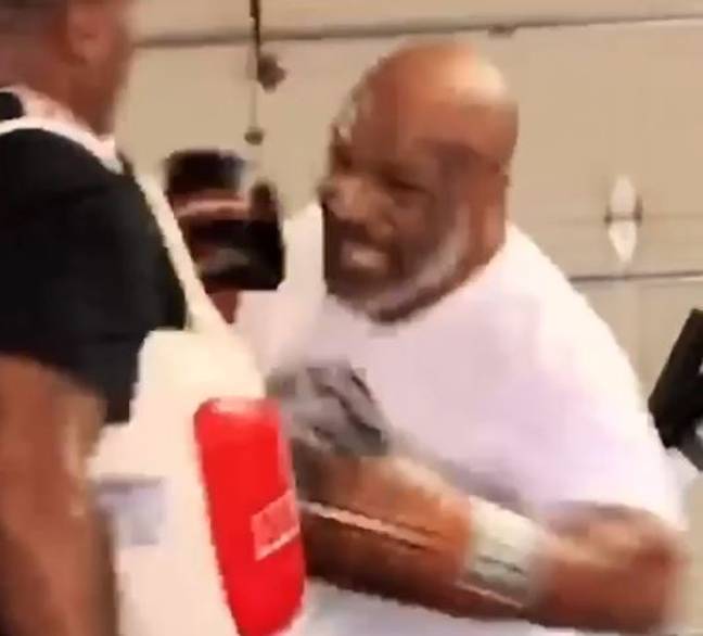 本月早些时候，泰森告诉粉丝“我回来了”。信贷:Instagram / @miketyson