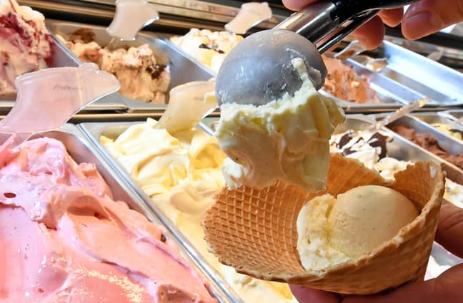 甚至许多冰淇淋都含有棕榈油，使其更光滑和奶油。信用：PA“width=