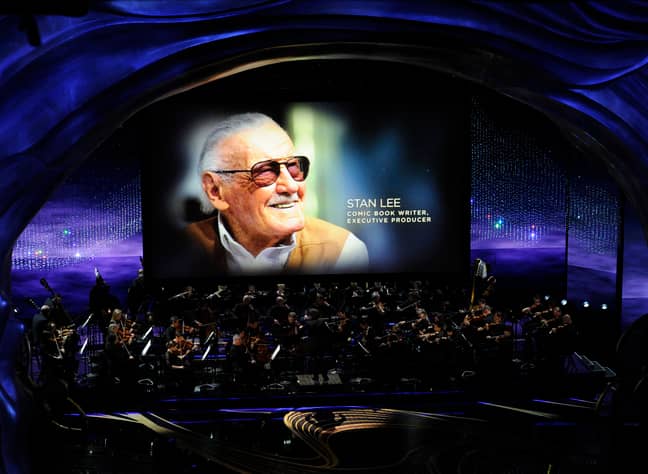 斯坦·李（Stan Lee）被包括在奥斯卡颁奖典礼的“纪念”部分。学分：PA