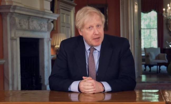 昨晚，鲍里斯·约翰逊（Boris Johnson）向全国讲话。学分：BBC