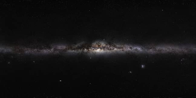 银河系的每个恒星都可以拥有自己的太阳系。信用：NASA