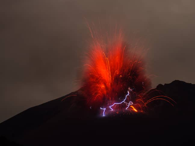 火山爆发