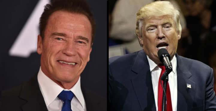 阿诺德·施瓦辛格（Arnold Schwarzenegger）要求人们“为阿诺德祈祷”后，回击了特朗普