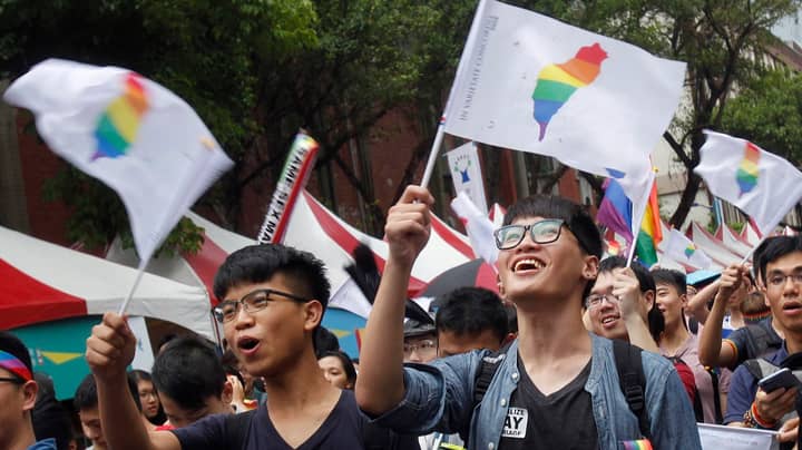 台湾成为第一个使同性婚姻合法化的亚洲国家
