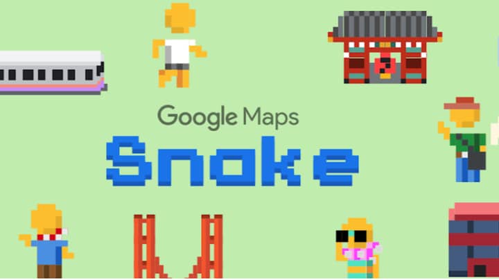 您现在可以在Google Maps上玩蛇
