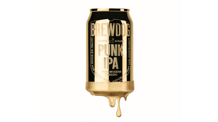 BrewDog在朋克IPA包中隐藏了10枚纯金罐