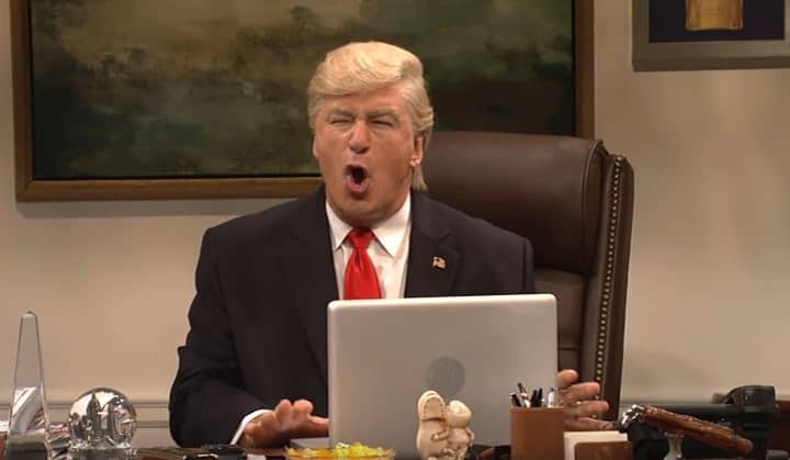 亚历克·鲍德温（Alec Baldwin）回应唐纳德·特朗普（Donald Trump）对周六夜现场的批评