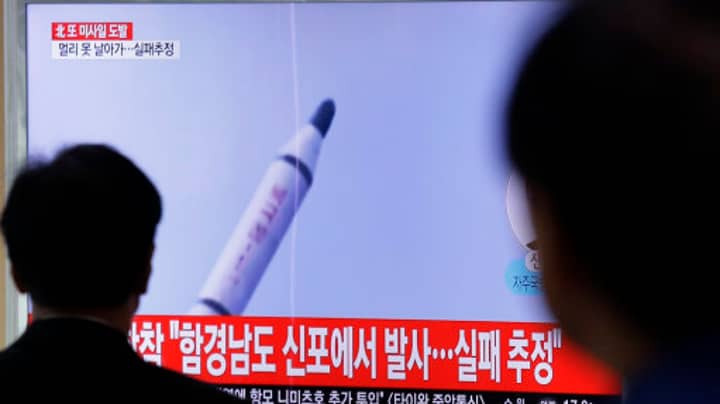 根据美国官员的说法，朝鲜尝试的导弹发射失败