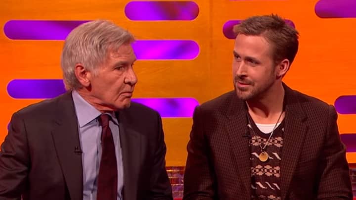 Want To See The Moment Harrison Ford Punched Ryan Gosling In The Face?