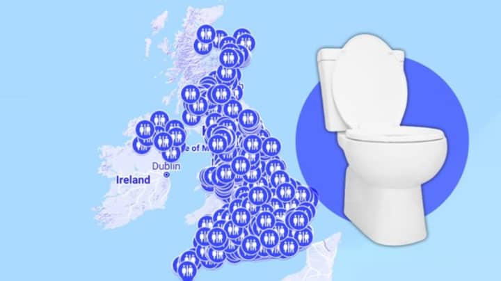 两兄弟创建了一张显示英国开放公共厕所的地图