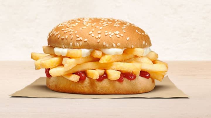 Burger King在新西兰推出了其“芯片Butty”的版本“width=