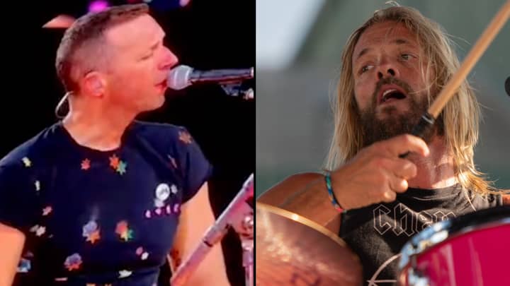 泰勒·霍金斯（Taylor Hawkins）死后，Coldplay专门为Foo Fighters献给Foo Fighters