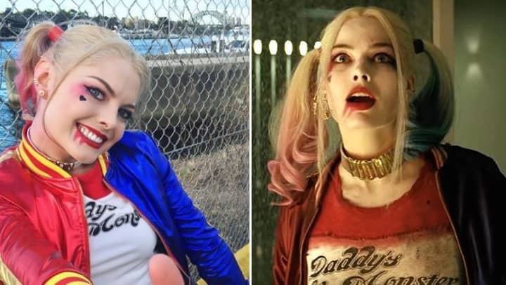 哈雷·奎因（Harley Quinn）角色扮演者看起来很像玛格·罗比（Margot Robbie）