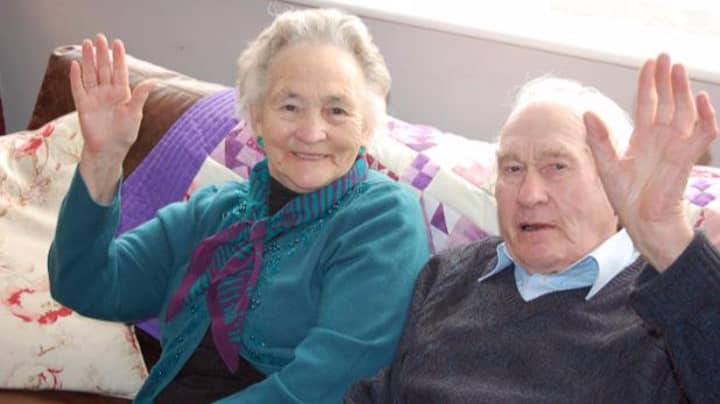 老年夫妇的最后令人心动的话结婚了71年