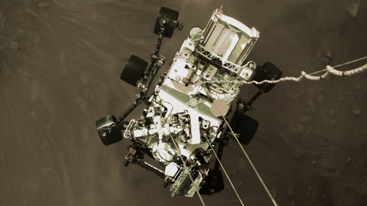 NASA的火星毅力漫游者寄回了火星有史以来的第一声音