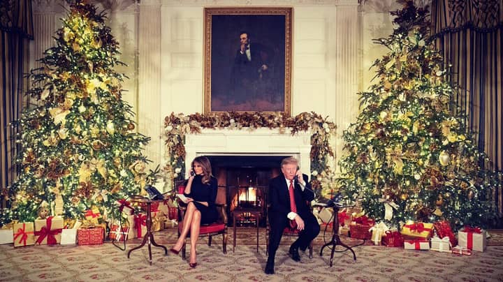 唐纳德·特朗普不小心告诉一个孩子，圣诞老人不是真实的
