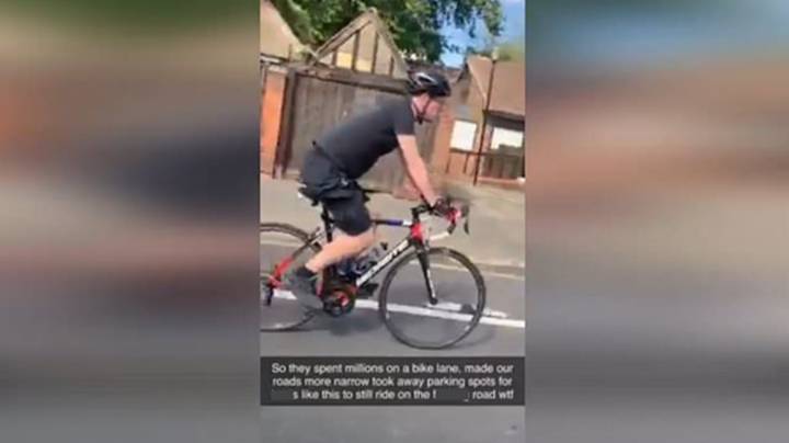 愤怒的司机抨击骑自行车的人，不要使用42米的自行车道