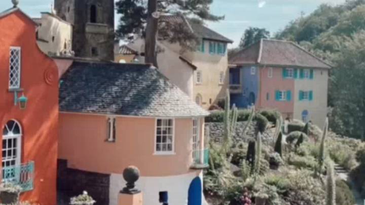英国有一个“隐藏”村庄，看起来像意大利“width=