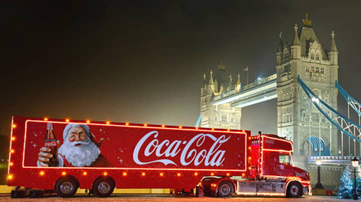 假期即将到来-Coca -Cola揭示2018年圣诞卡车旅行日期