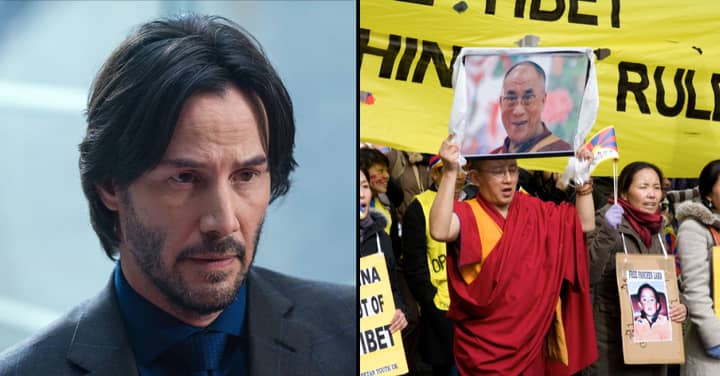 中国流媒体平台删除了基努·里夫斯（Keanu Reeves）对西藏的支持