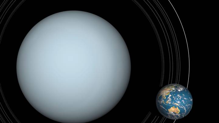 天王星曾经被一个物体击中，是地球的两倍