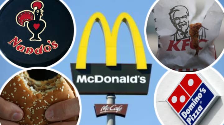 这些麦当劳，肯德基，多米诺和南多的餐点可能被禁止在“卡路里帽”之后