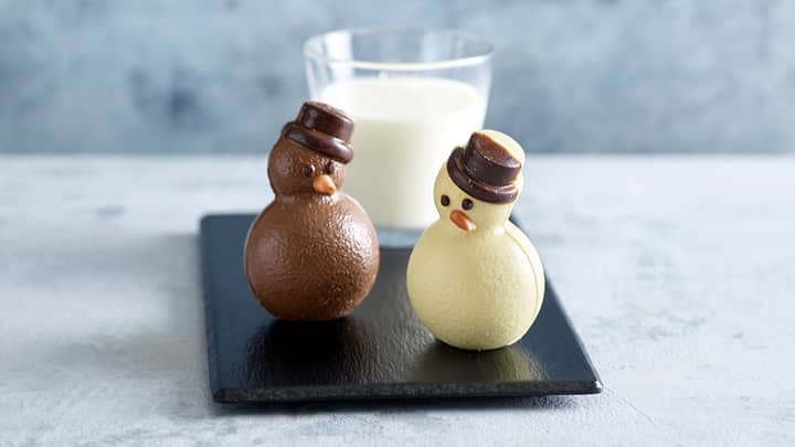 Aldi正在出售融化的巧克力雪人，使“完美的热巧克力”“width=