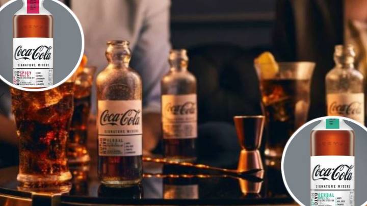 可口可乐公司正在推出一种可以与烈酒混合的高档可口可乐