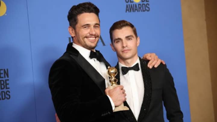 詹姆斯·佛朗哥（James Franco）赢得了“灾难艺术家”的最佳演员金球奖