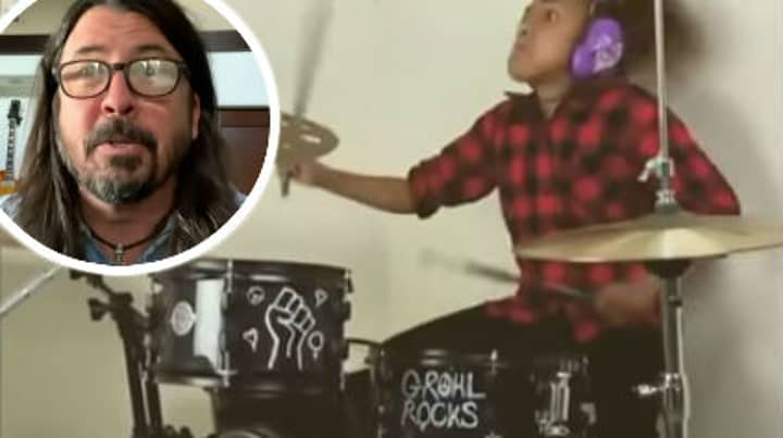 Foo Fighters的Dave Grohl承认与10岁的Drum战斗中失败