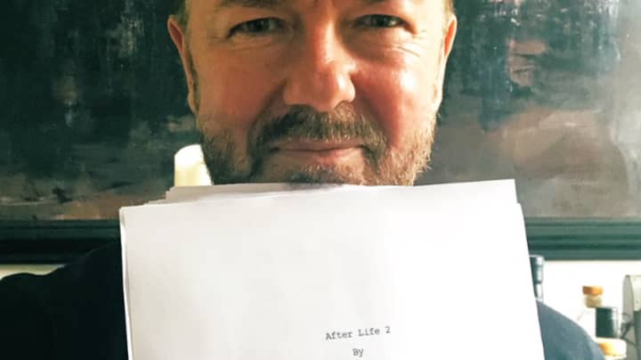 Ricky Gervais确认生命后2脚本完成
