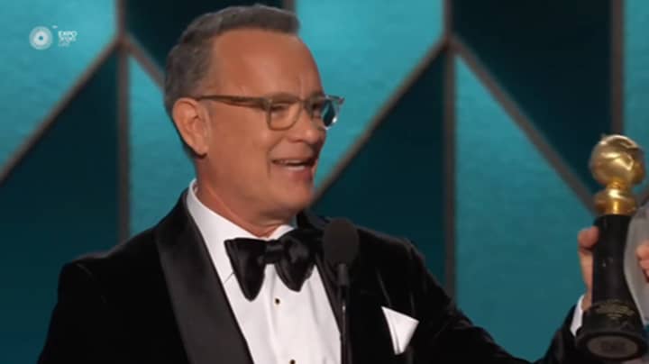 汤姆·汉克斯（Tom Hanks）在金球奖获得终身成就奖
