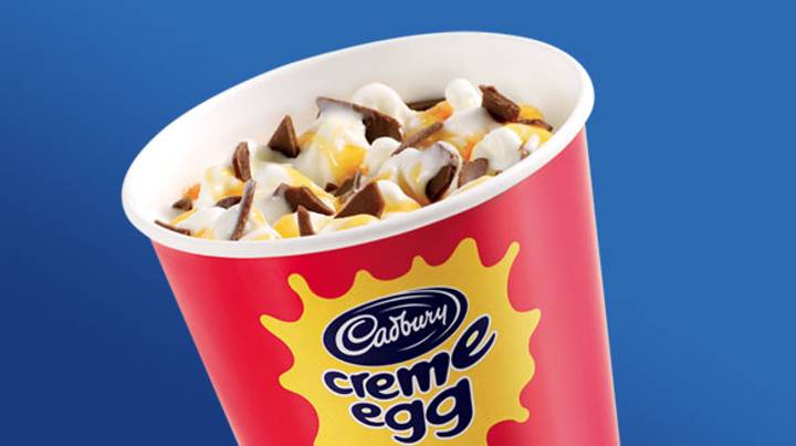 Creme Egg McFlurry回来了！