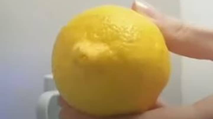tiktok用户分享hack以从柠檬中挤出果汁