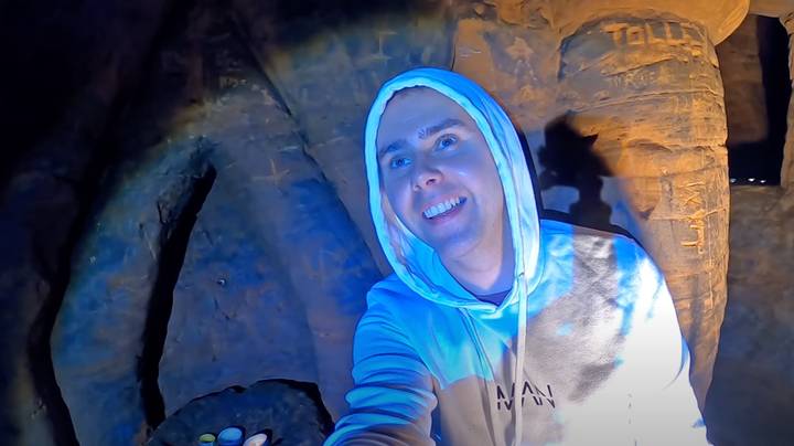 YouTuber声称他在树林中发现了秘密的“圣殿骑士”洞穴