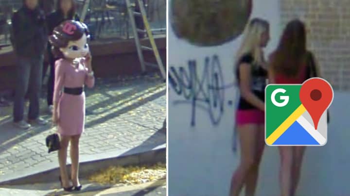 谷歌地图:人们在这些奇怪的街景照片中做什么?