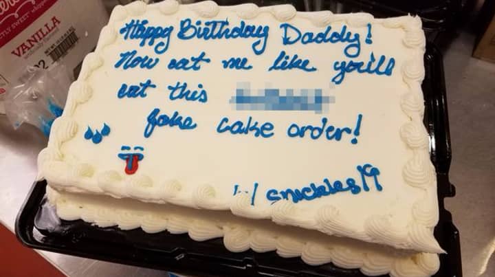 蛋糕店收到奇怪的糖霜要求，要求客户的“爸爸”