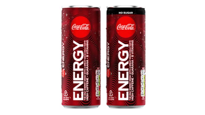可口可乐下个月将自己推出自己的能量饮料