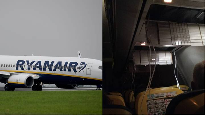 Ryanair飞行坠落从36,000英尺处于紧急着陆“wIDth=