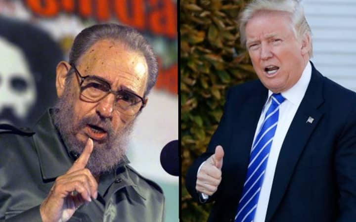唐纳德·特朗普（Donald Trump）发表了有关菲德尔·卡斯特罗（Fidel Castro）死亡的声明
