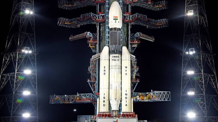 印度成功推出了月球登陆前的火箭