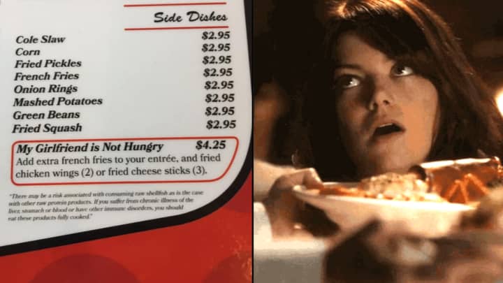 餐厅介绍“我的女友不饿”菜单选项