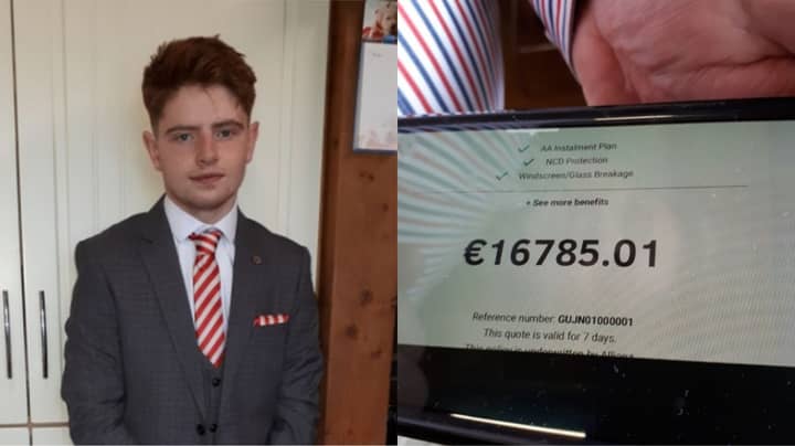青少年司机给予“真的不公平”£14k汽车保险报价