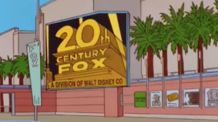 辛普森一家通过称迪士尼的福克斯接管再次预测了未来