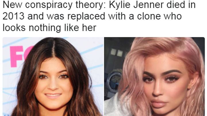 推特用户开玩笑地声称Kylie Jenner在2013年它实际上死亡